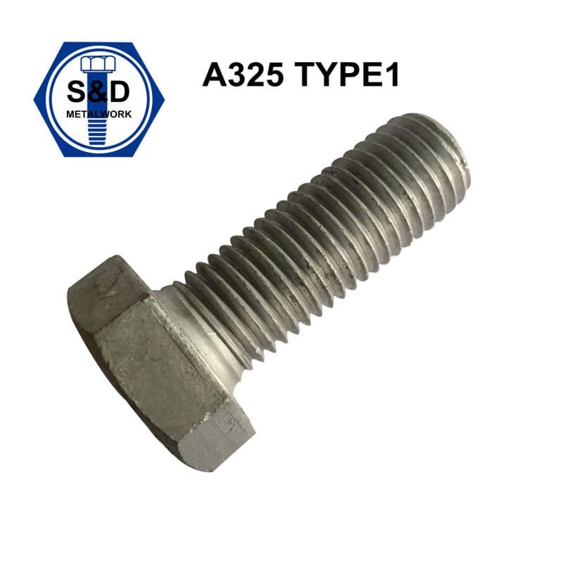 A325_A490 Type1 Heavy Hex Bolts Hot Dipped Galv